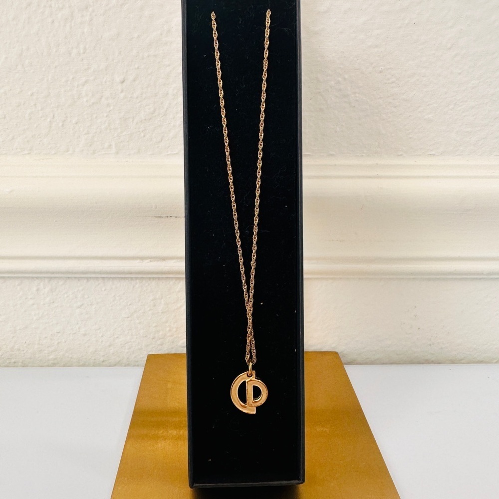CHRISTIAN DIOR necklace with box